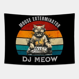 DJ Meow - Mouse Exterminator Tapestry