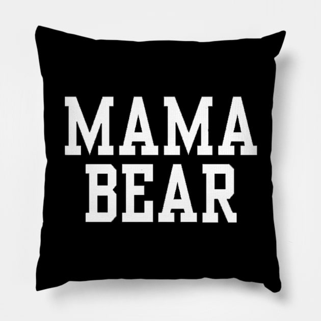 mama bear Pillow by omarbardisy