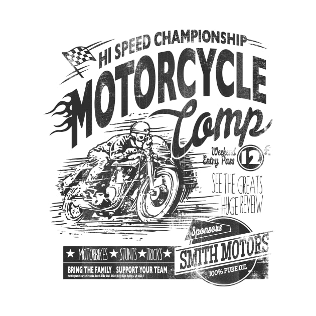 Hi Speed Motorcycle championship - retro by DutchByBirth