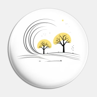 Serenity in the Wild Pin