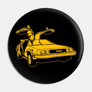 PAC ONE DeLorean Pin