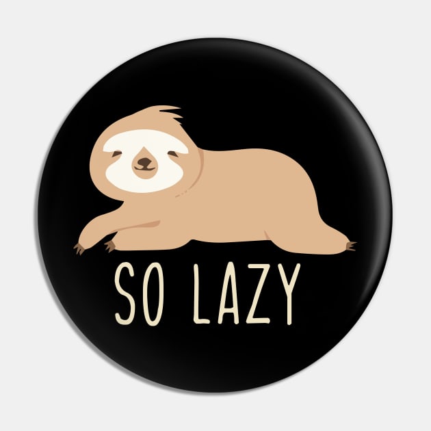 Sloth Lazy Pin by Imutobi