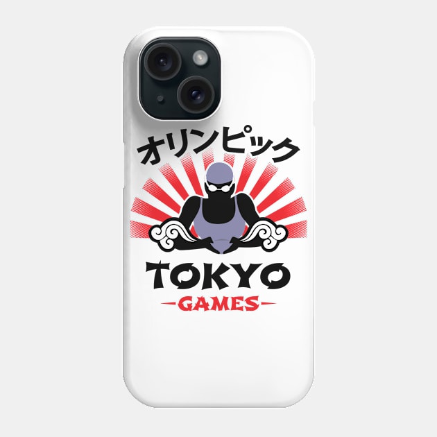 Womens Breaststroke Swim Tokyo Olympics Swimming Fan Phone Case by atomguy