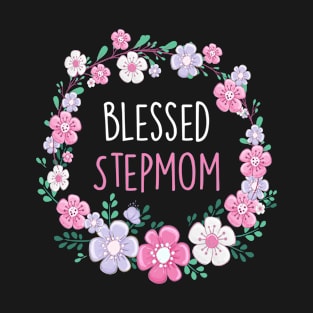 Blessed Stepmom Mother's Day Stepmom Gift T-Shirt