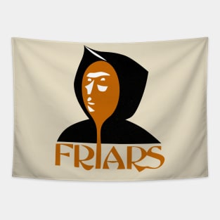 Retro San Diego Friars Tennis 1976 Tapestry