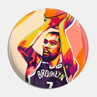 kevin durant pop art Pin