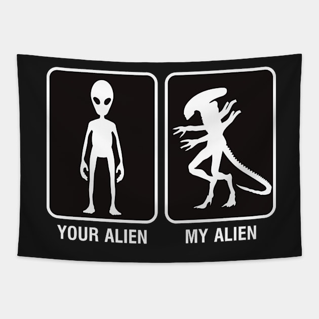 Not My Alien Tapestry by joefixit2