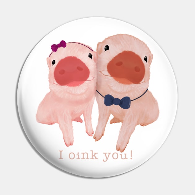 I Oink You! Pin by Melu