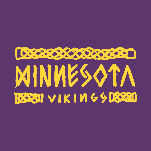 Minnesota Vikiiings 15 by Very Simple Graph