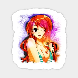 beauty anime Magnet