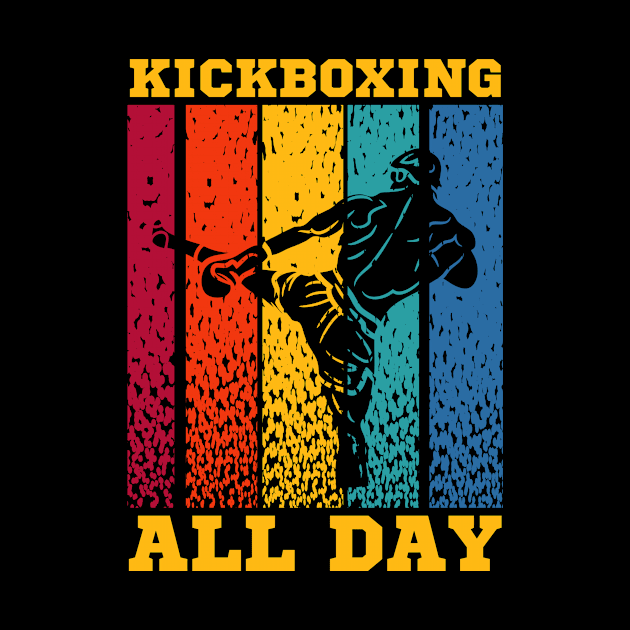 Kickboxing all day kickboxing lover by GRADA