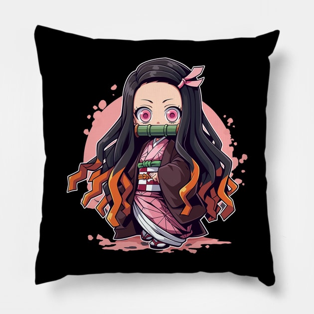 nezuko Pillow by lets find pirate