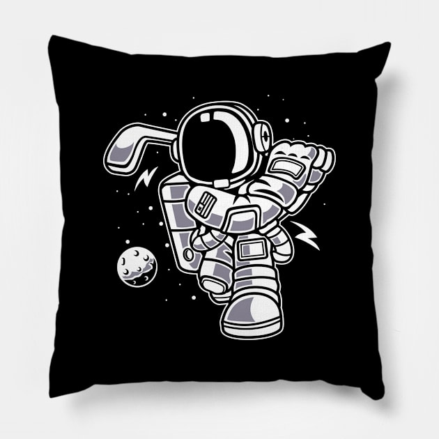 Astro Golf Pillow by Eoli Studio