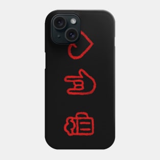 beer metal love red Phone Case