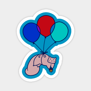 Balloon Squirrel Magnet