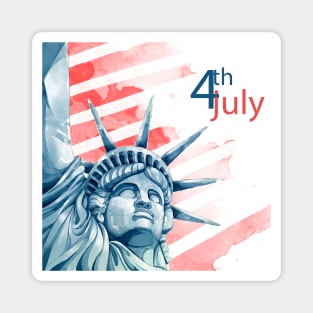 4th July Magnet