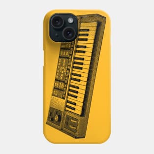 Source 8 bit Synthesizer Tee Phone Case