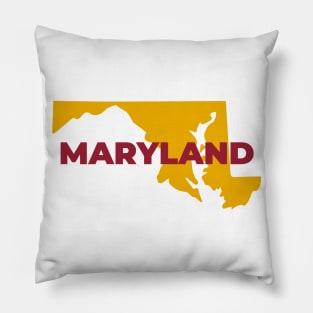 Maryland Flag USA Pillow