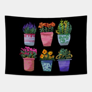 flowers in a pot Tapestry