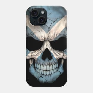 Scottish Flag Skull Phone Case