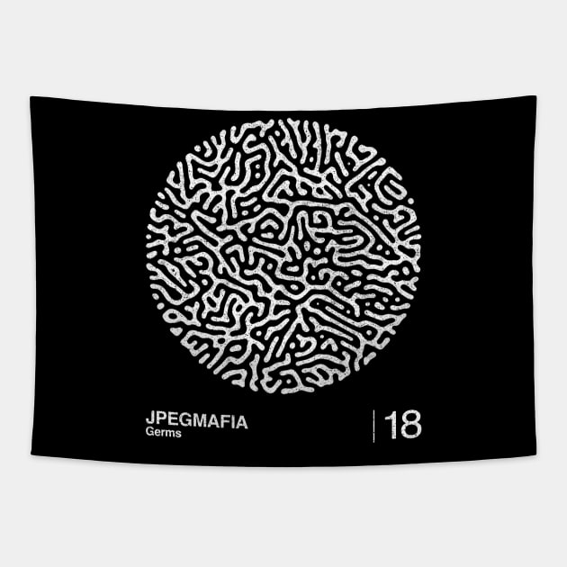 JPEGMafia / Minimalist Graphic Fan Artwork Design Tapestry by saudade