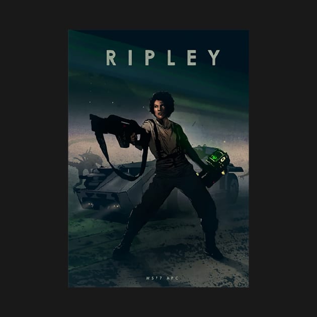 Ellen Ripley - ALIEN  - M5P7 - Car Legends by Great-Peoples