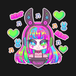 Neon Bunny T-Shirt