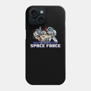 Space Force - Fighting Astronaut Phone Case
