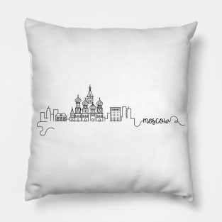Moscow City Signature Pillow