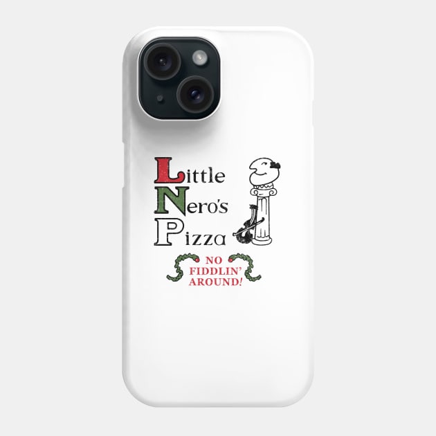 Little Nero's Pizza - Vintage logo Phone Case by BodinStreet