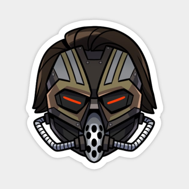 Sticker Face - KABAL Magnet by adriancajili