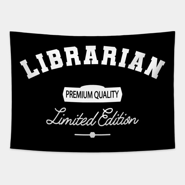 Librarian - Premium Quality Limited Edition Tapestry by KC Happy Shop