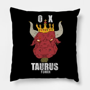 ox taurus power Pillow