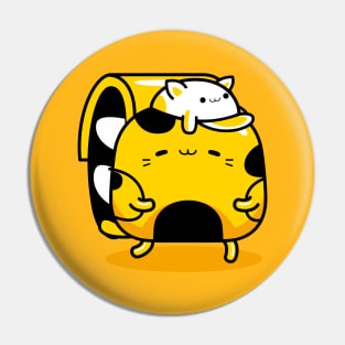 yellow cat climber profession Pin