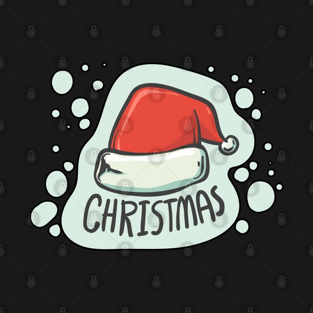 Christmas Hat Cute by AdeShirts