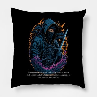 Assassin ninja warriors Pillow