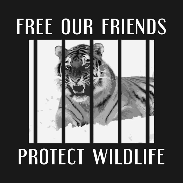 free our friends - tigers by Protect friends