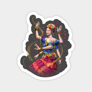 Oriental Dancer Magnet