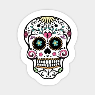 Skull mexican pink Magnet