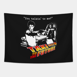 Taxi to the Future Tapestry