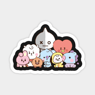 Young BT21 (all members) Magnet