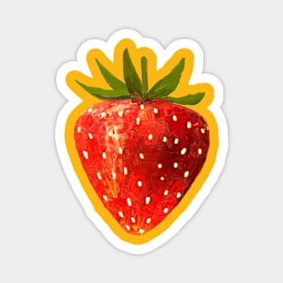 Sweet red strawberry Magnet