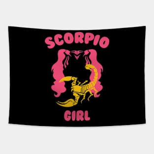 Scorpio Girl Tapestry