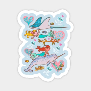 Mermaids Magnet