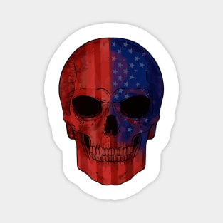 American skull Magnet