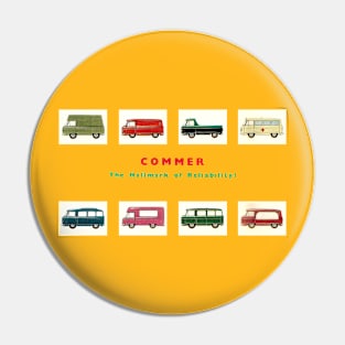 1960 COMMER VAN BROCHURE - The Hallmark Of Reliability Pin