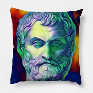 Thales of Miletus Portrait | Thales of Miletus Artwork 6 Pillow