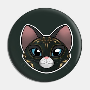 Kitty softpaws mask Pin