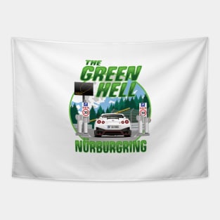 Nurburgring Nissan GTR R35 Edition Tapestry