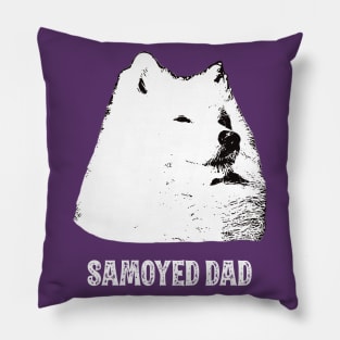 Samoyed Dad Pillow